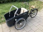 Non-electric Dutch bakfiets Johnny Loco, Ophalen, Gebruikt, Huif, 2 kinderen