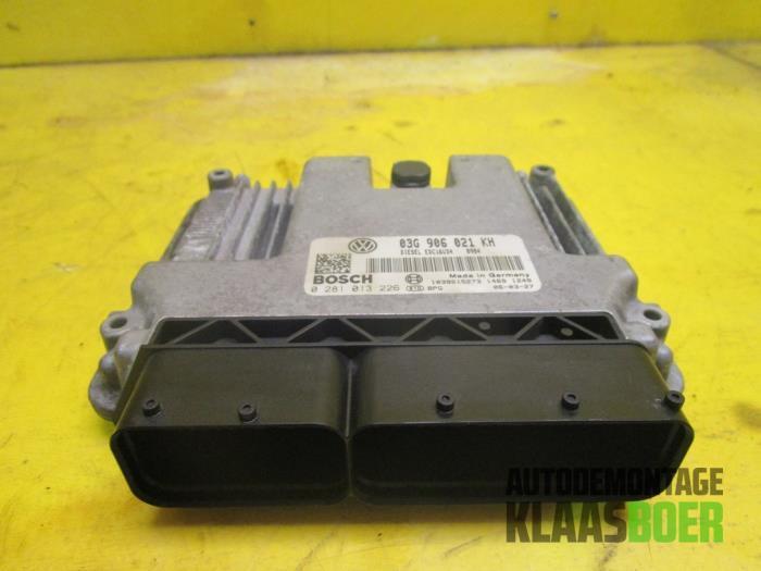 Inspuitcomputer van een Volkswagen Golf, Auto-onderdelen, Brandstofsystemen, Volkswagen, Gebruikt, 6 maanden garantie, 12 maanden garantie