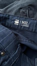 Vrijwel nieuw: G-Star 5622 3D Tapered Pinstripe W33 L32, G-STAR, Zo goed als nieuw, W33 - W34 (confectie 48/50), Verzenden