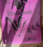 Paarse Fitnessmat, Ophalen of Verzenden, Gebruikt, Buik, Fitnessmat