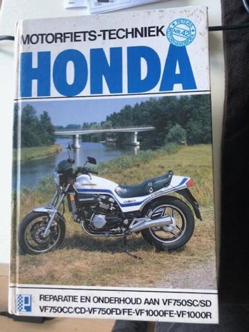 werkplaatshandboek HONDA VF750 & VF1000; 17,95 euro; beschikbaar voor biedingen
