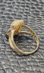 Prachtige beer 14k gouden ring, Sieraden, Tassen en Uiterlijk, Ringen, Nieuw, Ophalen of Verzenden, 17 tot 18, Dame