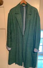 Diega linnen jas mt xl, Kleding | Dames, Ophalen of Verzenden, Gedragen, Maat 46/48 (XL) of groter, Groen