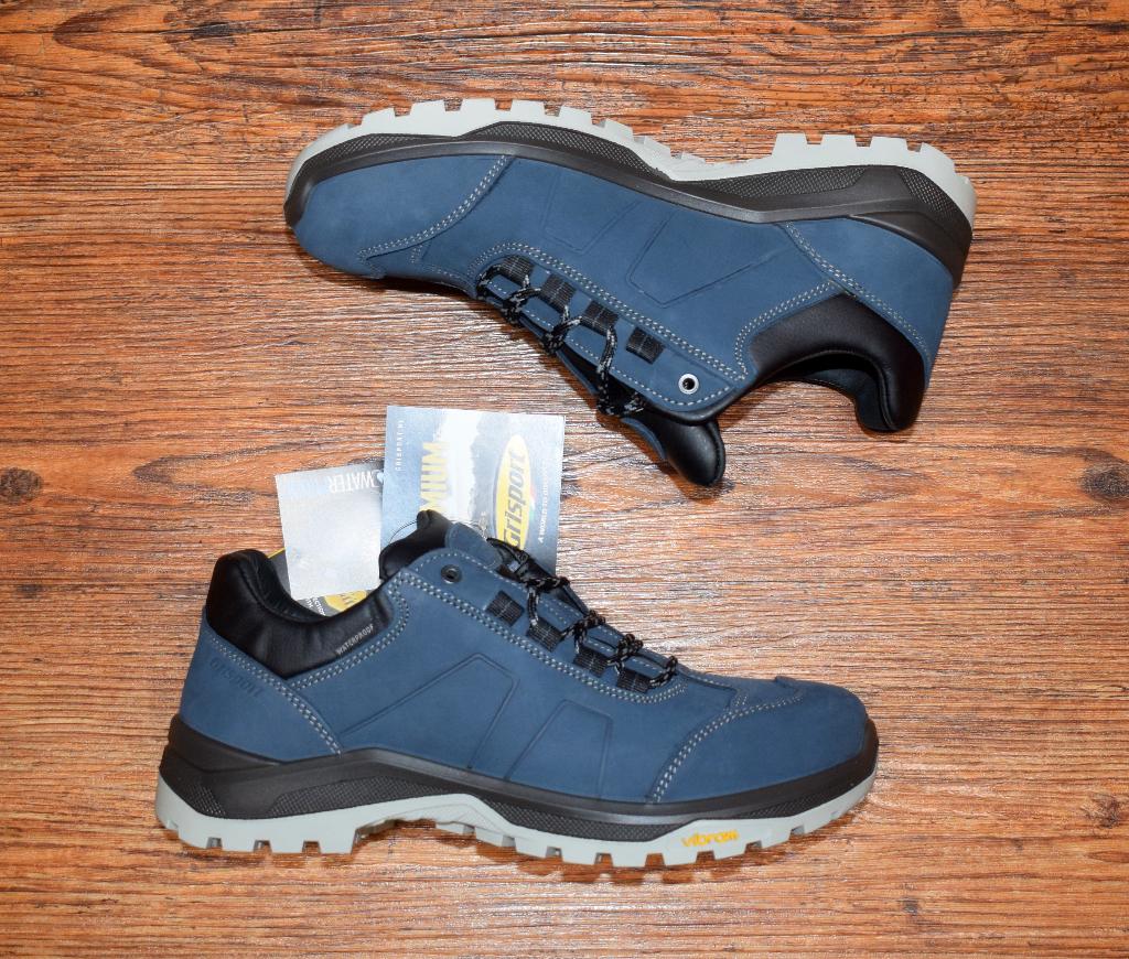 Grisport - leren wandelschoen Arizona Low blauw - maat 38, Blauw, Nieuw, Grisport, Wandelschoenen