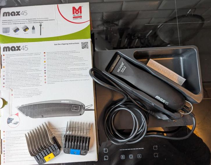 Professionele tondeuse Moser Max45, Dieren en Toebehoren, Honden-accessoires, Ophalen of Verzenden