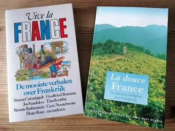 Vive La France/La douce France - 2 boeken met reisverhalen. beschikbaar voor biedingen