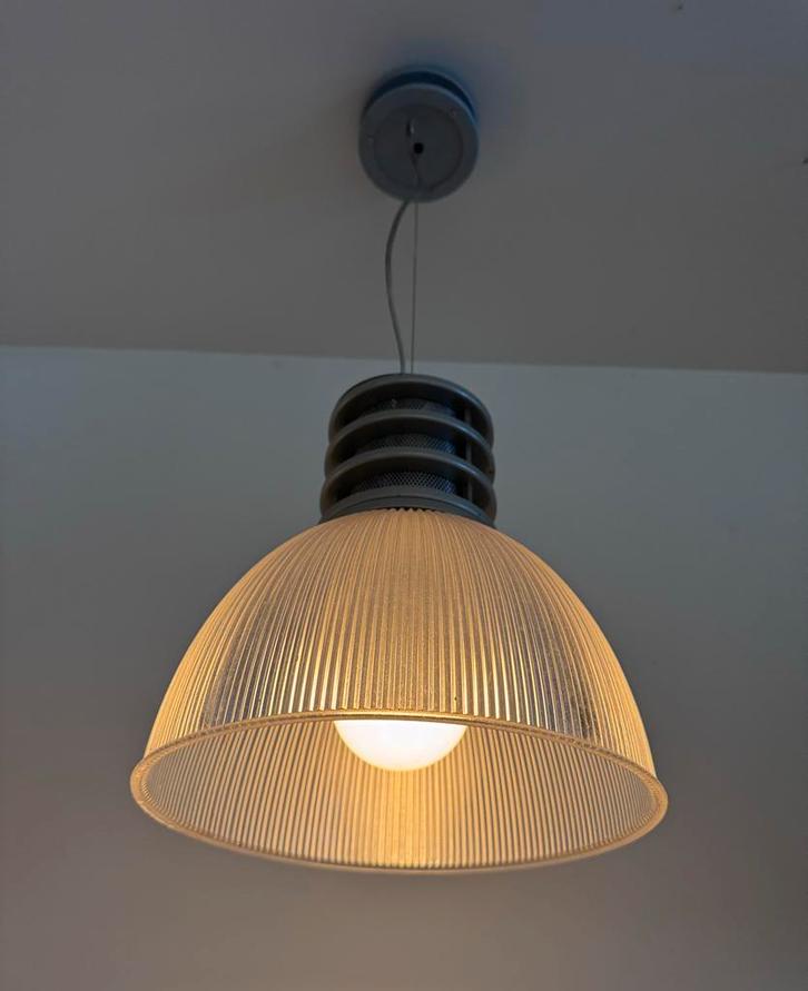 Dijkstra Lamp - Dome - Set van 4, Huis en Inrichting, Lampen | Hanglampen, Gebruikt, Minder dan 50 cm, Kunststof, Metaal, Ophalen