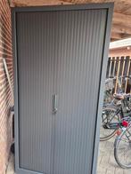 prima werkende archiefkast grijs, Huis en Inrichting, Kasten | Roldeurkasten en Archiefkasten, Gebruikt, Minder dan 100 cm, 25 tot 50 cm