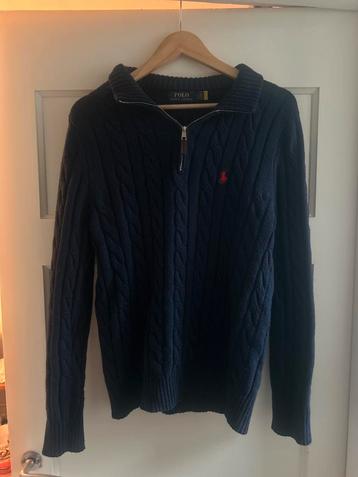 Ralph Lauren wollen quarter zip M beschikbaar voor biedingen