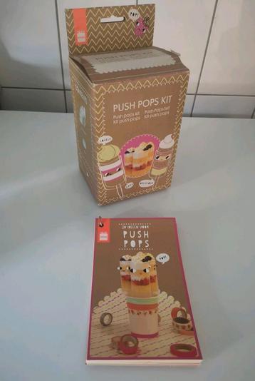 Hema Push Pops kit met boekje beschikbaar voor biedingen