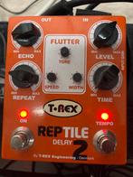 T-Rex Reptile 2 Delay, Muziek en Instrumenten, Effecten, Ophalen of Verzenden, Gebruikt, Delay of Echo