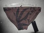 Nieuwe Hom zwemslip  Chic kenya micro S, Bruin, Ophalen of Verzenden, HOM, Zwemslip