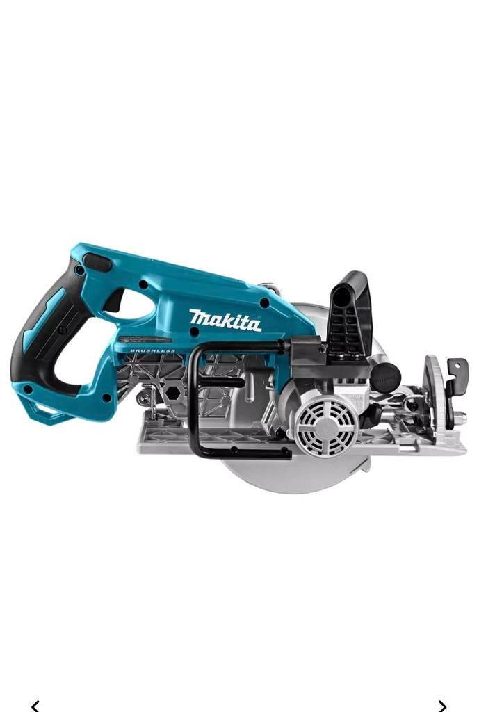 Makita DRS780Z 2x18V Li-Ion accu Cirkelzaag  - 185mm, Ophalen of Verzenden, Zo goed als nieuw