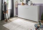Juist opklapbed horizontaal - 120 x 200 - Wit