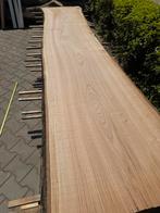 Zeer mooie eiken boomstambladen 350x70x6cm, Ophalen, Zo goed als nieuw, 250 cm of meer, Planken