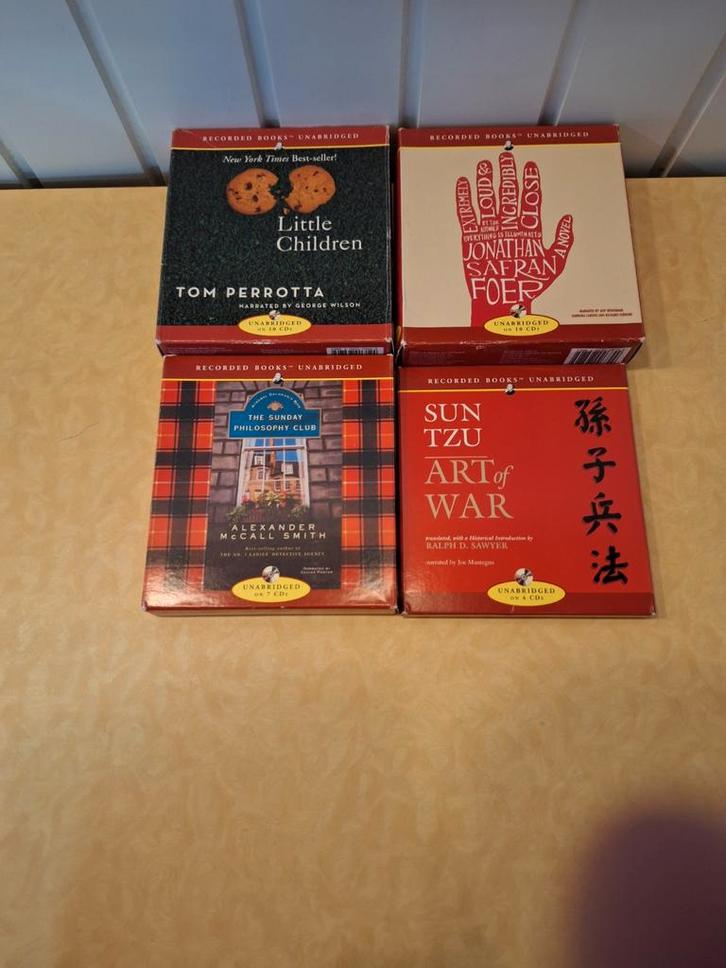 Audioboeken Collectie - Diverse Titels, Boeken, Luisterboeken, Cd, Volwassene, Ophalen of Verzenden