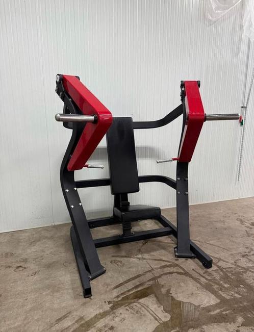 Plate loaded chest press / borst / fitness / gym / sport, Sport en Fitness, Fitnessmaterialen, Gebruikt, Overige typen, Armen