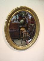 Antieke vergulde Franse spiegel, Antiek en Kunst, Antiek | Spiegels, Ophalen, Rechthoekig, Minder dan 100 cm