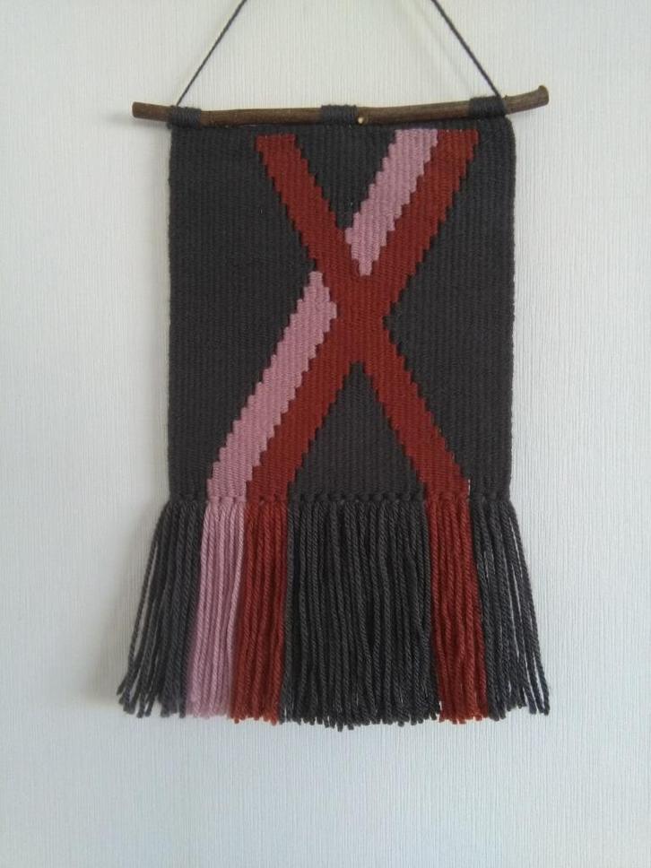 Wandkleed roest X, Huis en Inrichting, Woonaccessoires | Wanddecoraties, Nieuw, Ophalen