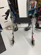 Stevige rollator met dienblad., Diversen, Rollators, Ophalen, Gebruikt