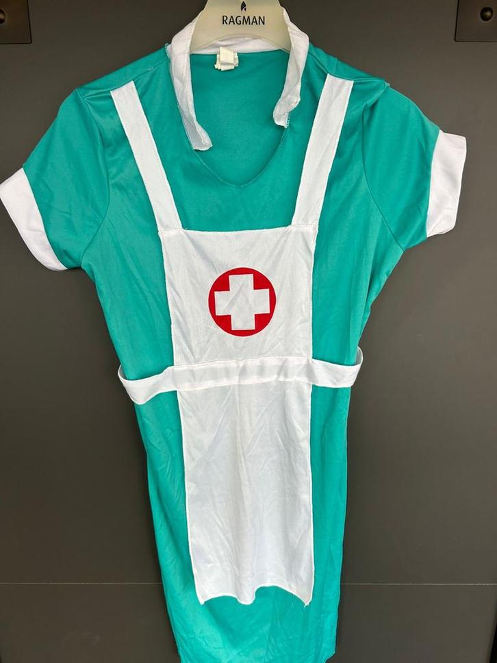 Dokter en Zuster Carnavalsset - Maat M, Kleding | Dames, Carnavalskleding en Feestkleding, Gedragen, Kleding, Carnaval, Maat 38/40 (M)