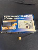 Traveler Digitale Camera - 5.2 MP, 3x Zoom, Digitale, Camera, Gebruikt, Compact