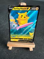 Surfing Pikachu V 008/25 Pokémon Celebrations, Ophalen of Verzenden, Zo goed als nieuw, Losse kaart
