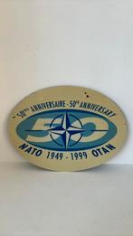 Sticker 50th Anniversary NATO Otan 1949-1999, Verzamelen, Ophalen of Verzenden, Zo goed als nieuw