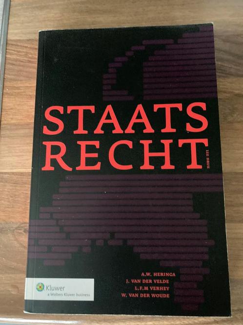 W. van der Woude - Staatsrecht, Boeken, Wetenschap, Zo goed als nieuw, Ophalen of Verzenden