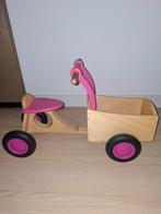 Houtenbakfiets loopfiets, Ophalen, Zo goed als nieuw, Loopfiets