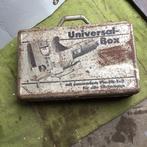 Blikken gereedschap kist zeer oud, Ophalen of Verzenden, Gebruikt, Overige, Overige merken