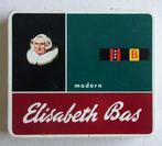 Sigarenblikje Elisabeth Bas, Verzamelen, Ophalen of Verzenden, Gebruikt, Tabaksdoos of Verpakking