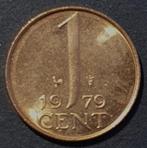 Nederland 1 cent 1979 UNC, uit rol, Ophalen of Verzenden, Koningin Juliana, 1 cent, Losse munt