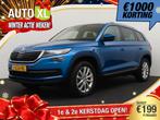 Skoda Kodiaq 1.5 TSI Business+ 7-Pers Half-Leder Camera Adap, Voorwielaandrijving, 4 cilinders, 150 pk, Blauw