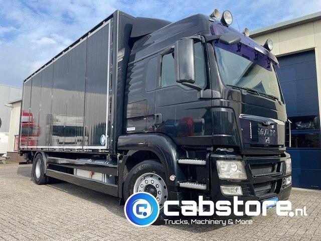 MAN TGS 18.360 4X2 BL Euro 4 - zijlader - Bouwjaar 2008 - Au, Auto's, Vrachtwagens, Bedrijf, Te koop, Airconditioning, Elektrische ramen