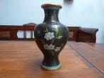 Mooie cloisonne vaas, 26 cm., Ophalen of Verzenden