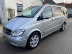 Mercedes-Benz Viano 3.0 CDI Dubbel Cabine, Viano,Lang,Rolsto, Auto's, Automaat, Achterwielaandrijving, Gebruikt, Zwart