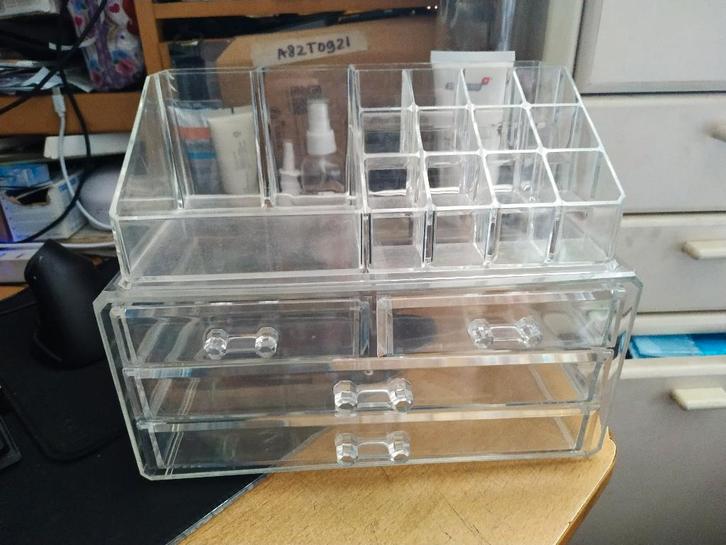 Opbergdoos voor cosmetica, Sieraden, Tassen en Uiterlijk, Uiterlijk | Cosmetica en Make-up, Nieuw, Toebehoren, Gehele gezicht