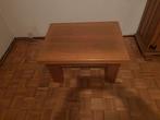 Houten Salontafel - 80x60x45 cm, Huis en Inrichting, Tafels | Salontafels, Ophalen, Gebruikt, 50 tot 100 cm, Minder dan 50 cm