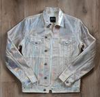 Zara fluorescerende spijkerjas/jeans 38, Ophalen of Verzenden, Zo goed als nieuw, Maat 38/40 (M), Blauw