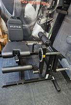 Atletica leg extension / leg curl plate loaded, Ophalen, Zo goed als nieuw, Benen, Krachtstation