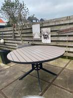 Tuintafel rond, doorsnede 140 cm, Tuin en Terras, Ophalen, Gebruikt, Rond, Kunststof