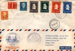 Zuid-Afrika - Stempels - frankering - 1952, Postzegels en Munten, Brieven en Enveloppen | Nederland, Envelop, Ophalen of Verzenden