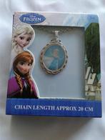 FROZEN kettinkje ELSA, nieuw in de verpakking!, Ophalen of Verzenden, Nieuw, Zilver, Ketting