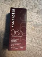 Lancaster 365 skin rich cream 3 ml 5stuks, Sieraden, Tassen en Uiterlijk, Uiterlijk | Gezichtsverzorging, Verzenden, Nieuw, Gehele gezicht