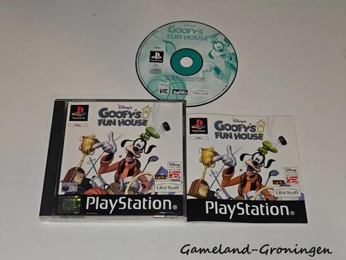 Disney's Goofy's Fun House (PS1) Compleet, Spelcomputers en Games, Games | Sony PlayStation 1, Gebruikt, Platform, 1 speler, Vanaf 3 jaar