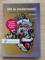 B. Baarda - Dit is onderzoek!, Ophalen of Verzenden, B. Baarda, Management, Zo goed als nieuw