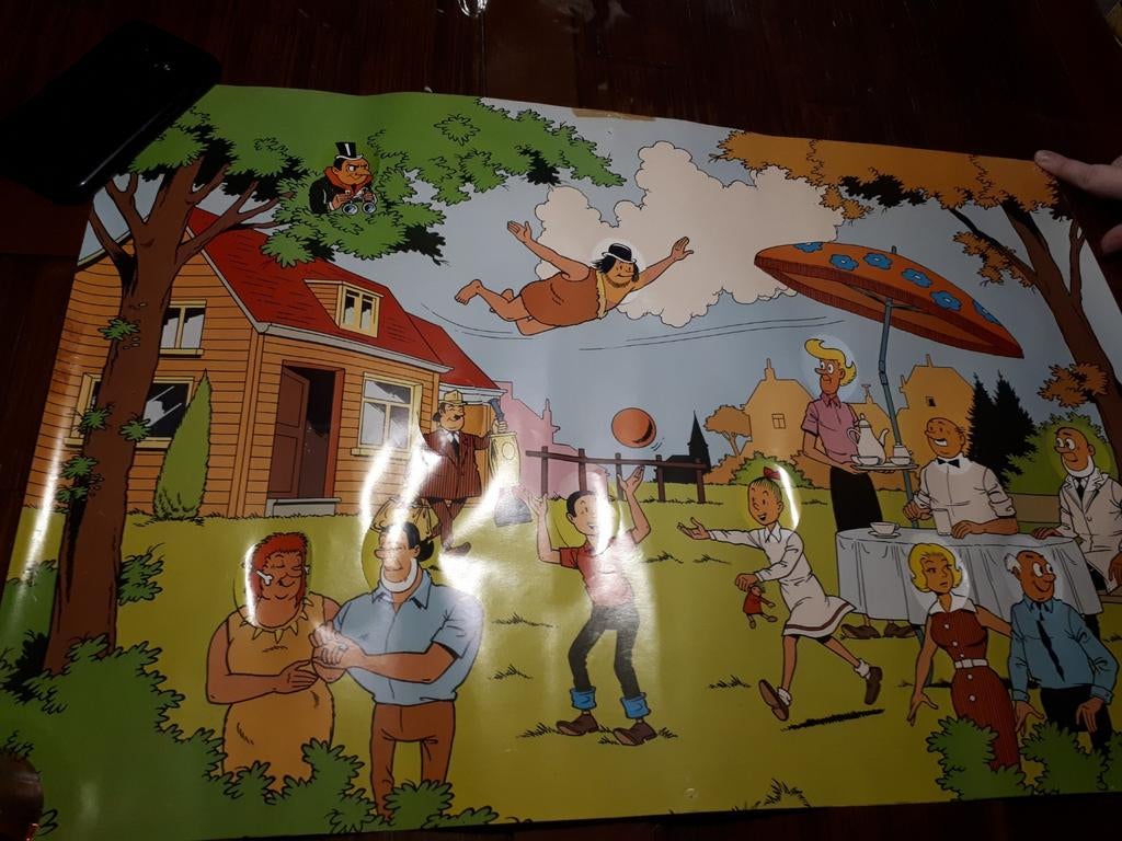 Poster suske en wiske, Verzamelen, Ophalen of Verzenden