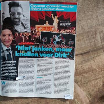 Clouseau 40 jaar popmuziek / Dirk v Tilt artikel knipsel  beschikbaar voor biedingen