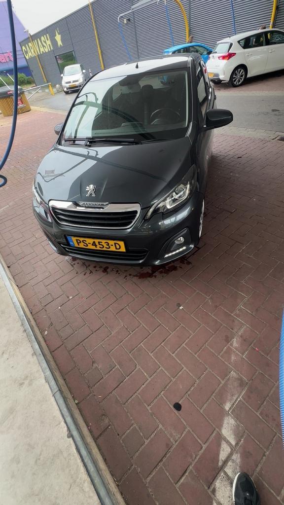 Peugeot 108 NAP 1.0 12V E-vti 68PK 5DR Aut5 2017 Grijs, Auto's, Peugeot, Particulier, Benzine, B, Hatchback, Automaat, Origineel Nederlands